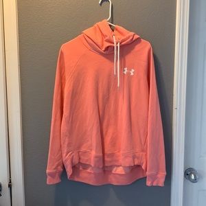 Under Armour coral hoodie